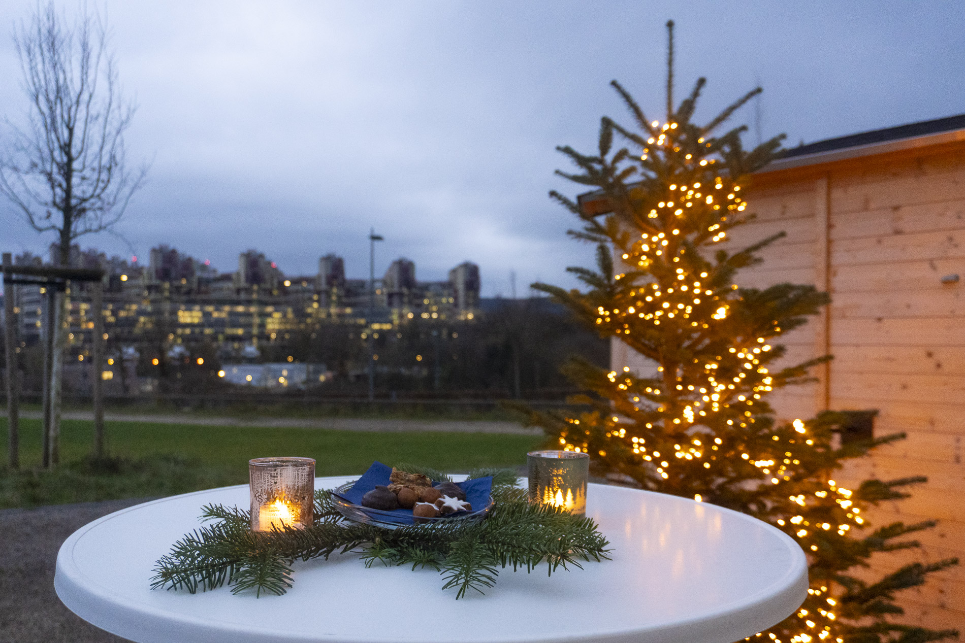 Weihnachtsevent auf dem Campus Melaten