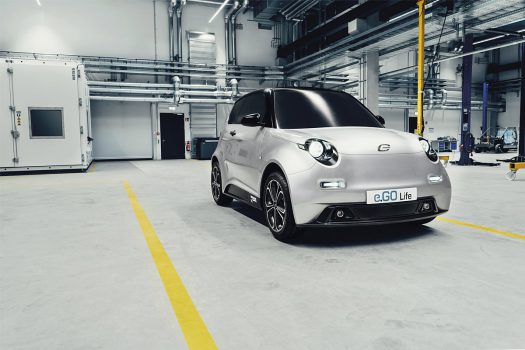 Das Elektroauto e.GO Life von vorn