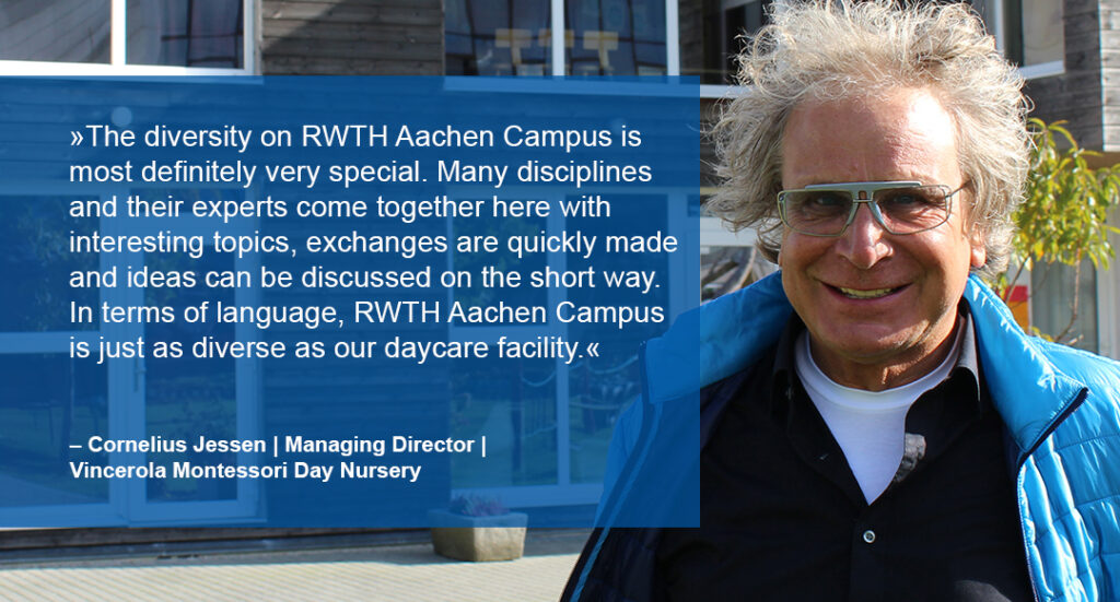 We asked Cornelius Jessen | RWTH Aachen Campus GmbH